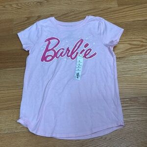 Kohls Girls Pink Barbie Shirt